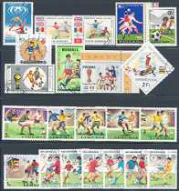 Soccer Collection22 Different Canceled Stamps